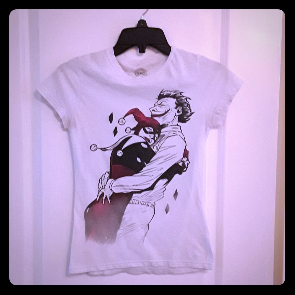 DC Comics Harley Quinn and Joker Screen Tee